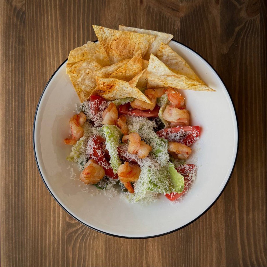 Фото Цезарь с креветкой