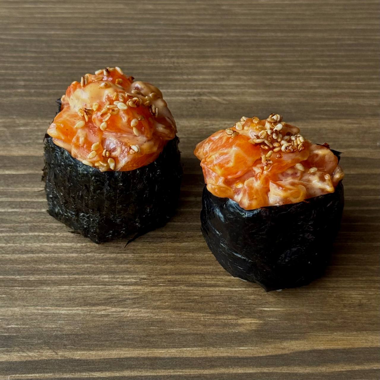 Фото Гункан лосось