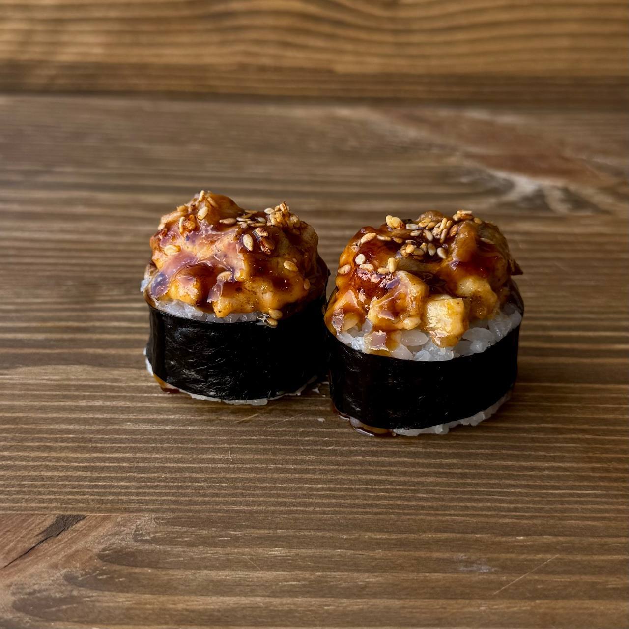 Фото Запеченный ролл с угрём