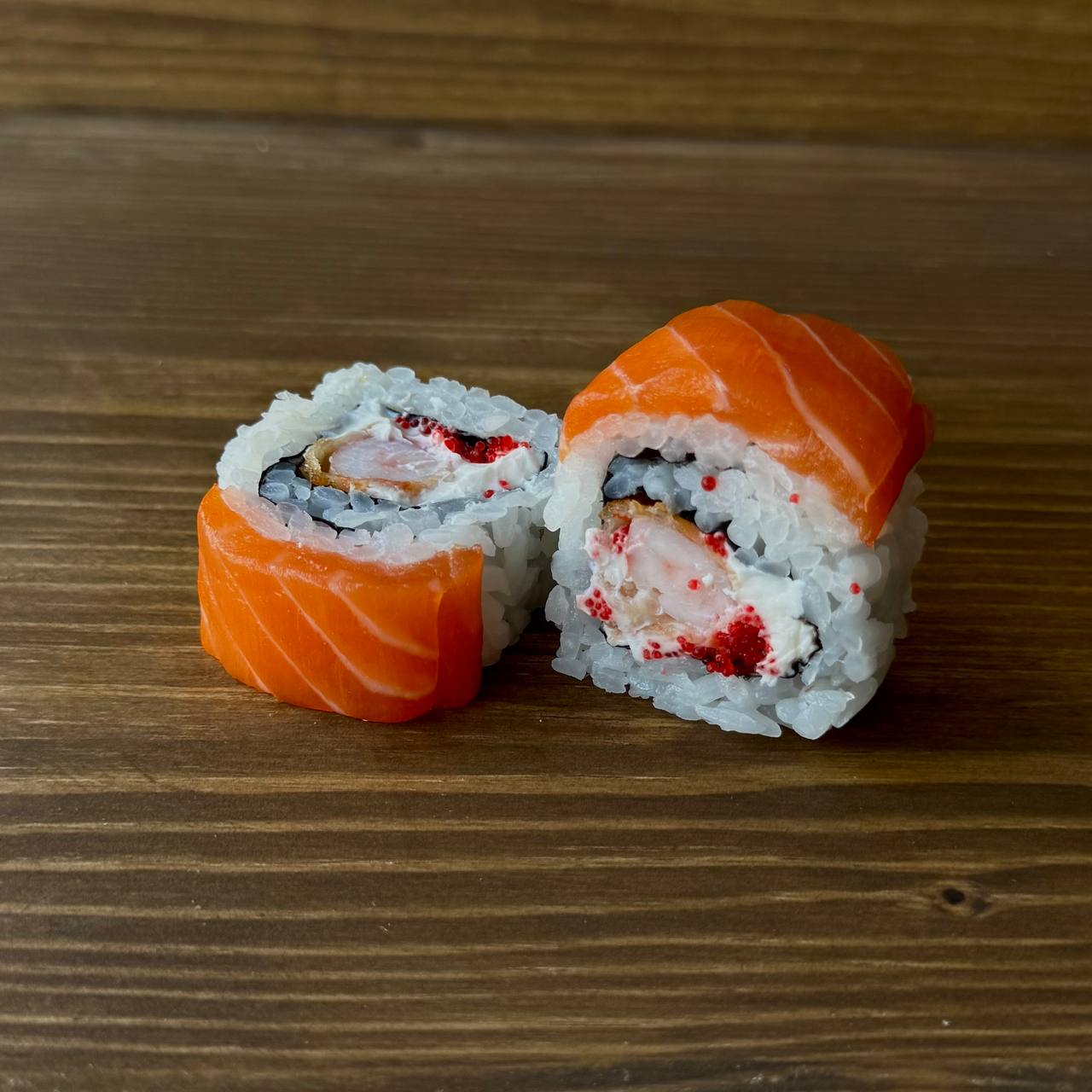 Фото Ролл филадельфия с креветкой темпура