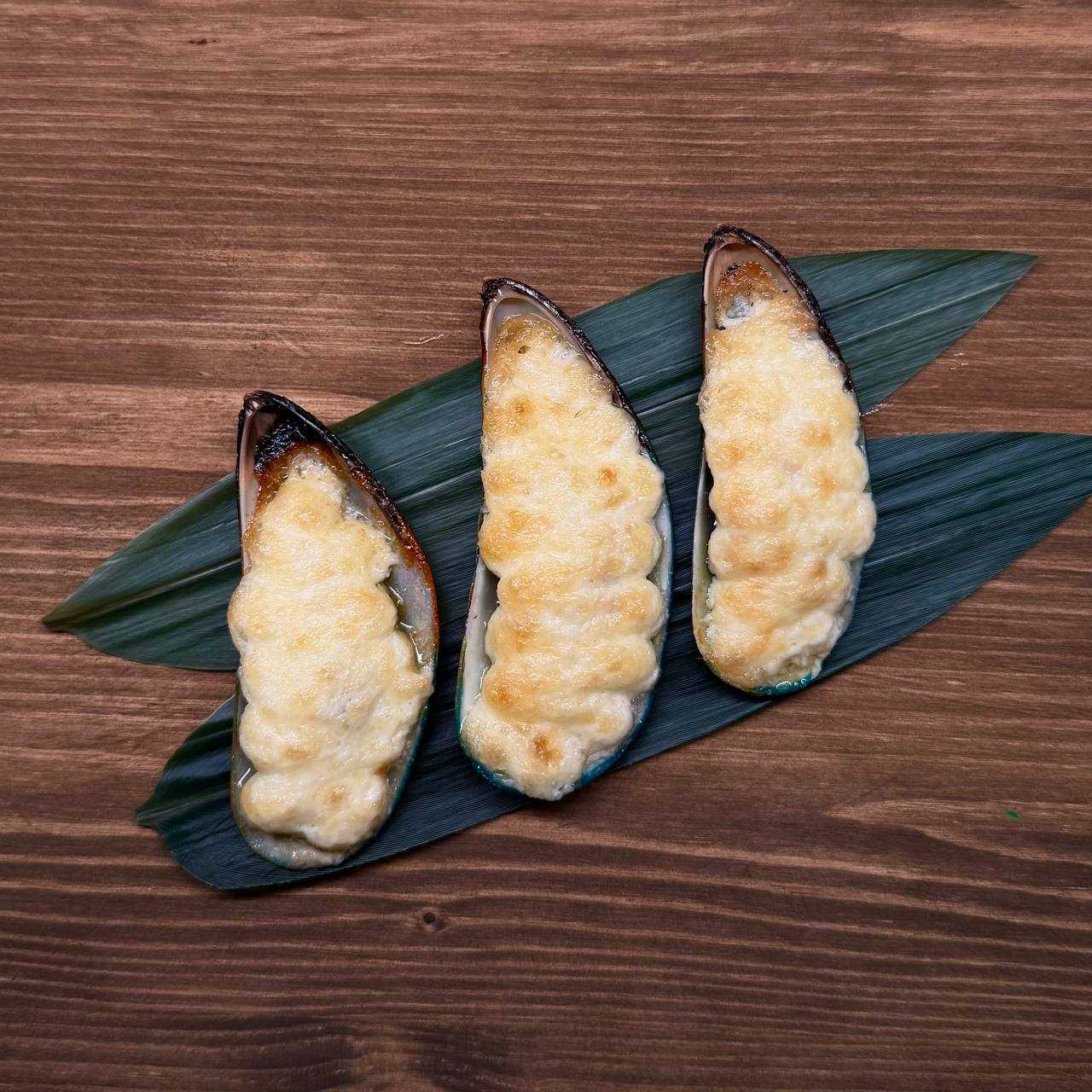 Фото Сырные мидии без риса